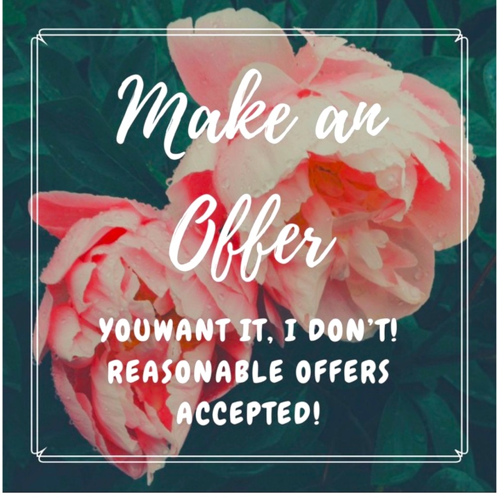 Reasonable Offers Accepted